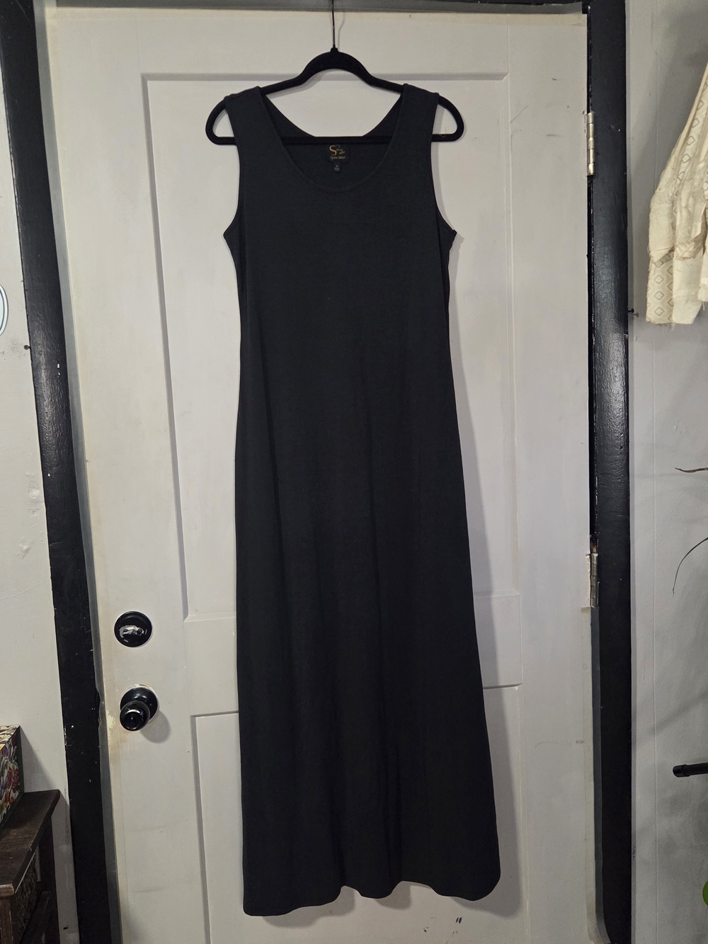 Sleeveless Black Maxi Dress by Serena Williams